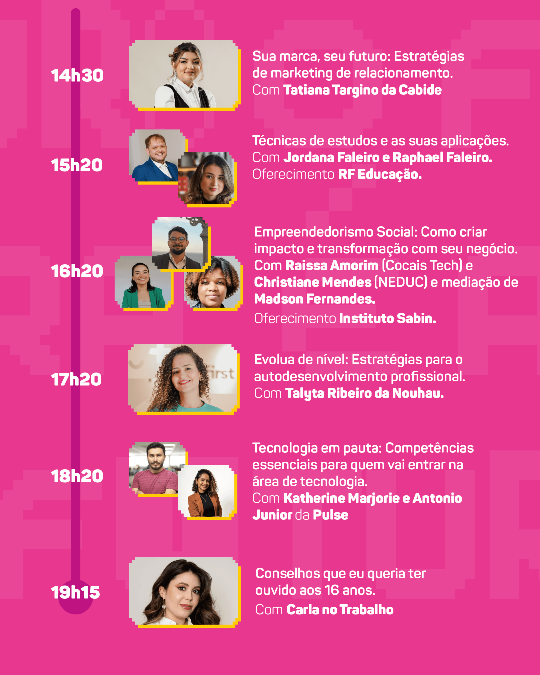 Programação do dia 2